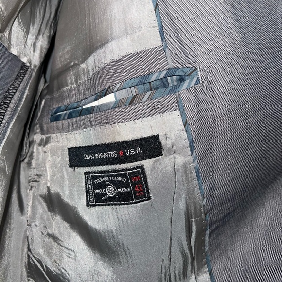 John VarVatos Linen Sport Coat - Picture 2 of 3